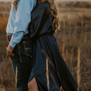 Baltic Born Navy Leopard Maxi